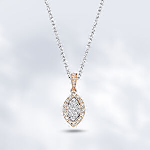 0.26 Karat Pırlanta Royal Gleam Kolye