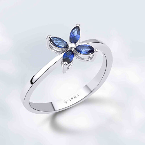 0.39 Karat Safir Yüzük